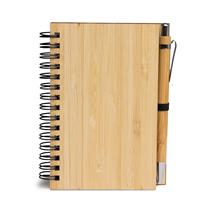 Caderneta em Bambu com Caneta XB05134