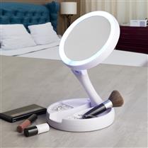 Espelho Dobrável com Led Recarregável