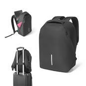 Mochila com sistema antiroubo para notebook em 600D e ripstop 15.6