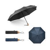 Guarda-chuva em 100% poliéster reciclado pongee 190T com abertura e fecho automático