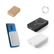 Bateria portátil em ABS 100% reciclado e bateria em lítio com capacidade de 10.000 mAh SP97167