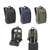 Mochila para notebook em 600D, poliéster reciclado, de alta densidade, resistente à água 16