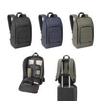 Mochila para notebook em 600D, poliéster reciclado, de alta densidade, resistente à água 16