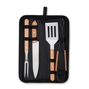 Kit Churrasco 4 Peças XB08199