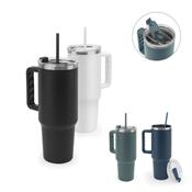 Copo de viagem em aço inoxidável 91% reciclado
