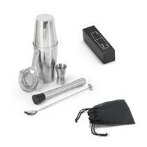 Set de coquetel com 6 peças em aço inox SP94043