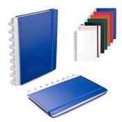 Caderno de anotações com folhas removíveis