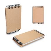 Mini Caderno A6 de anotações com caneta ASBL048