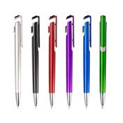 Caneta Plástica com Suporte para Celular XB12412