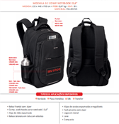 Mochila G 2 Comp. Note 15,6