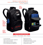 Mochila G 1 Comp. Note 15