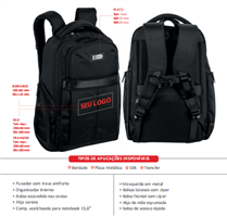MOCHILA SLIM NOTEBOOK 15,6”