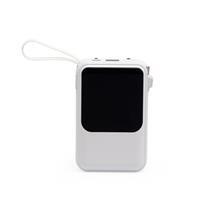 Power Bank 10.000mAh com Lanterna e Multissaídas 08011