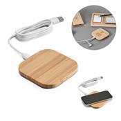 ECOPOWER. Carregador wireless super-rápido em bambu 15W - 57910