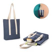 DENIM CASUAL. Sacola casual em denim reciclado (300 g/m²) - 92093