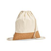 MANAUS BPACK. Sacola tipo mochila em 70% algodão reciclado e 30% poliéster reciclado (180g/m²) com base em cortiça - 923