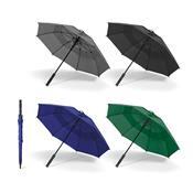RUBY. Guarda-chuva em 100% poliéster reciclado 190T (100% rPET) com abertura automática - 99099