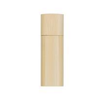 PEN DRIVE BAMBU REDONDO 4 GB  COM TAMPA - 038-4GB