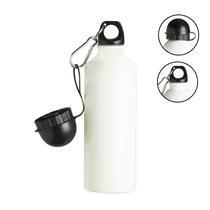SQUEEZE ALUMINIO 500ML C/ BICO E MOSQUETÃO - 9139AS