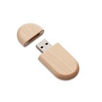 PEN DRIVE ECOLÓGICO OVAL - 053-4GB