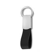 CHAVEIRO METAL C/ COURO - 14190