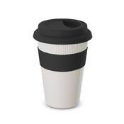 COPO FIBRA BAMBU C/ TAMPA 450ML - 14326