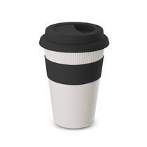 COPO FIBRA BAMBU C/ TAMPA 450ML - 14326