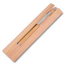 CANETA BAMBU C/ ESTOJO PAPEL - 14672