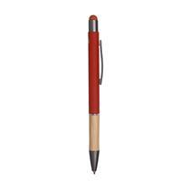 CANETA TOUCH SCREEN ALUMÍNIO E BAMBU - 15011