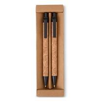 KIT ECOLÓGICO CANETA E LAPISEIRA CORTIÇA - 06083