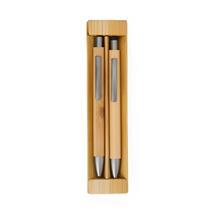 KIT ECOLÓGICO CANETA E LAPISEIRA BAMBU - 08251