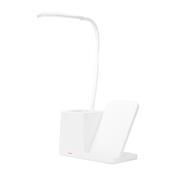 LUMINÁRIA LED COM CARREGAMENTO VIA INDUÇÃO E PORTA-CANETA - 15234