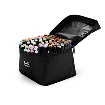 KIT CANETAS MARCADORAS PONTAS DUPLAS COM 120 CORES - 08329-120