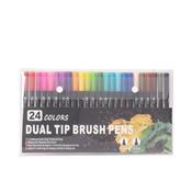 KIT CANETINHAS PONTA DUPLA 24 CORES - 08332B-24