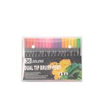 KIT CANETINHAS PONTA DUPLA 36 CORES - 08332B-36
