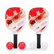 KIT RAQUETES PICKLEBALL 6 PEÇAS - 09167