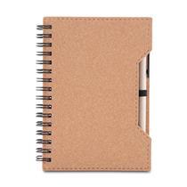 CADERNO DE PAPELÃO COM CANETA - 15364