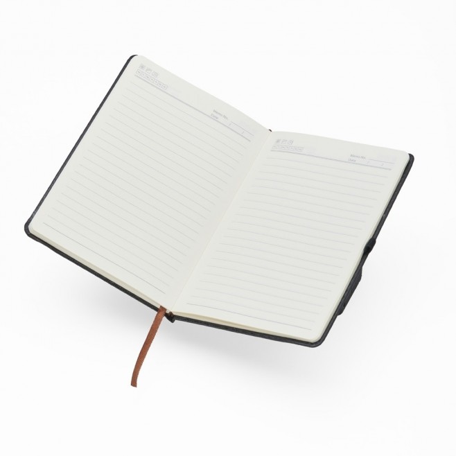Caderno de anotações com elástico Personalizado
