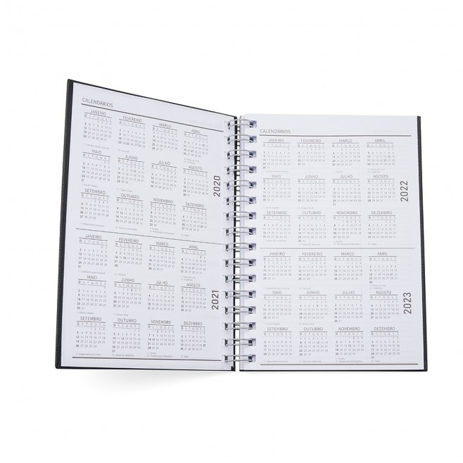 Caderno de Couro Sintético Para Brinde Personalizado