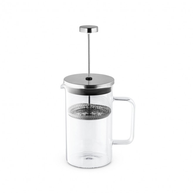 Cafeteira em Vidro e Aço Inox para Brinde