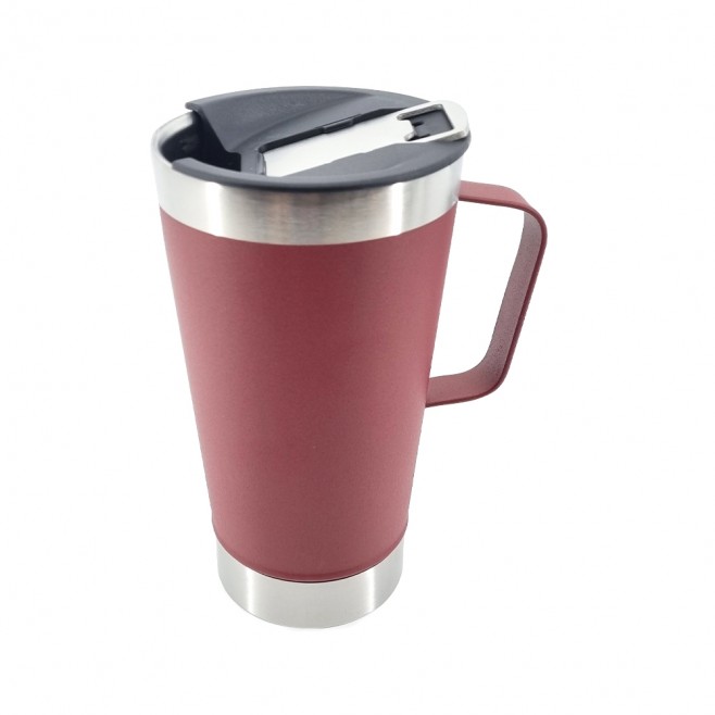 Caneca Térmica Inox com Abridor 500ml Personalizada