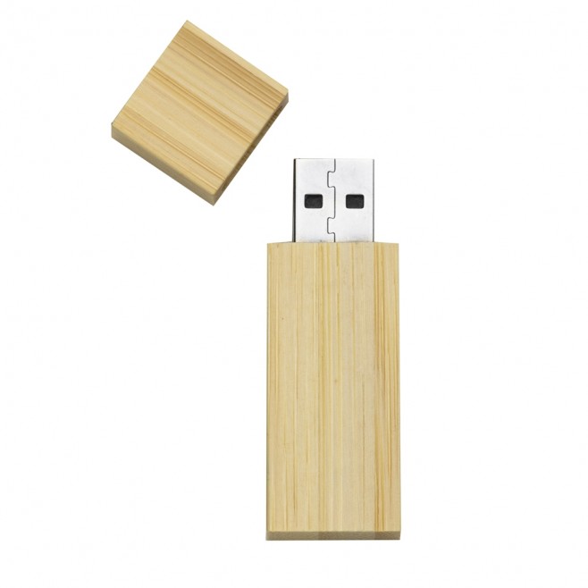 Pen Drive Bambu 4GB/8GB/16GB Personalizado com Logo