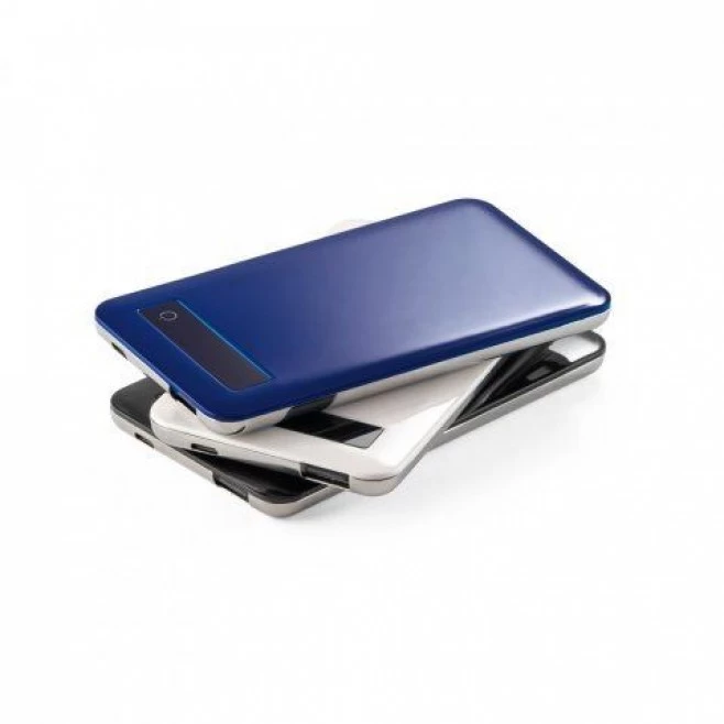 Bateria portátil com ecrã touch e indicador de carga 4.000 mAh