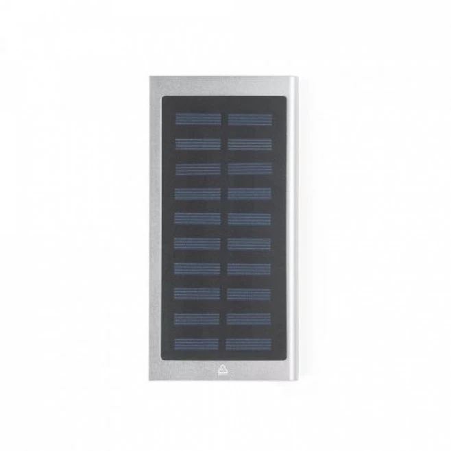 Bateria portátil em alumínio 100% reciclado 8.000 mAh Personalizada