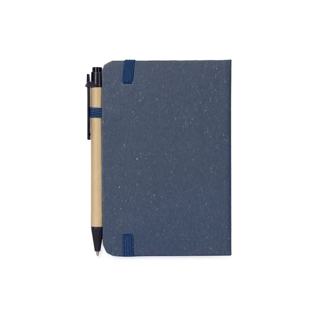 Caderneta Palha de Trigo com Caneta Personalizado