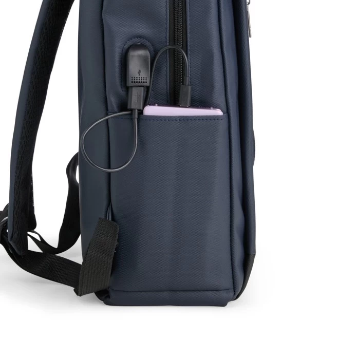 Mochila PU Impermeável Antifurto 22L