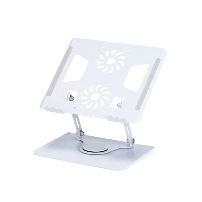Suporte Articulado Giratório de Metal para Notebooks