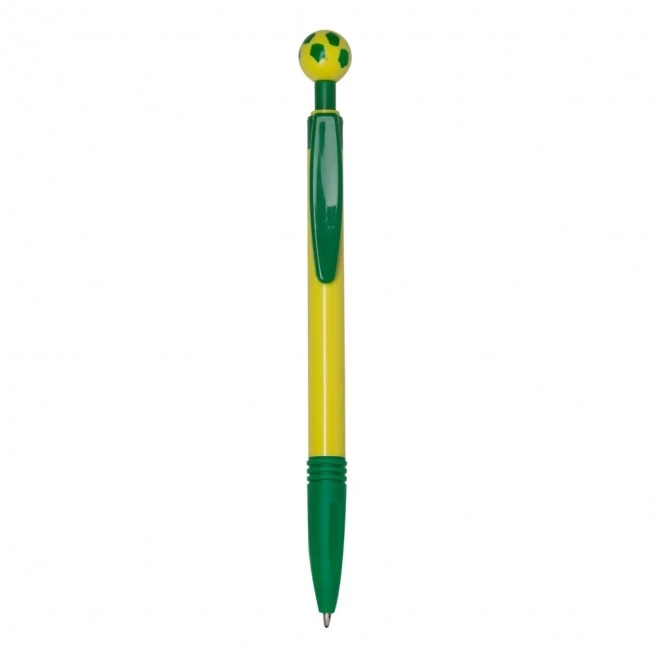 Caneta Plástica Bola Personalizada com Logo