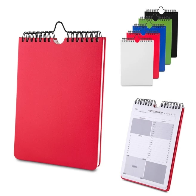 Caderno A5 Planner Capa em PU Personalizado