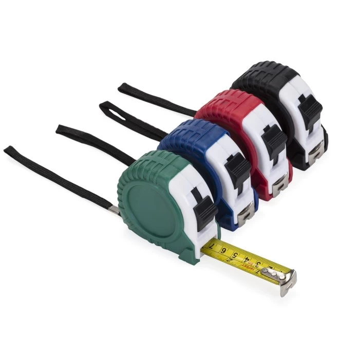 Chaveiro Trena Emborrachada de 5 Metro Personalizado